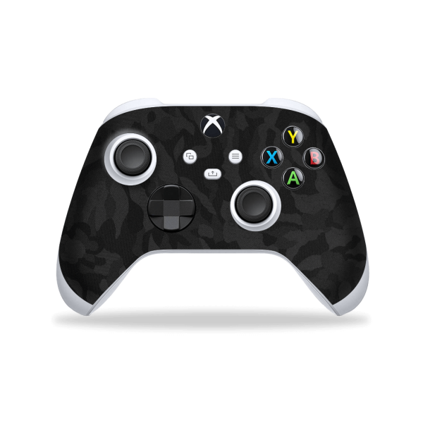 XBOX Series X CONTROLLER Skin - LUXURIA 3D TEXTURED BLACK CAMO Supply