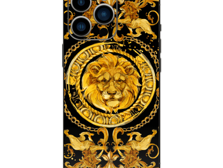 iPhone 13 Pro MAX SIGNATURE Baroque Gold Ornaments Skin Online Sale