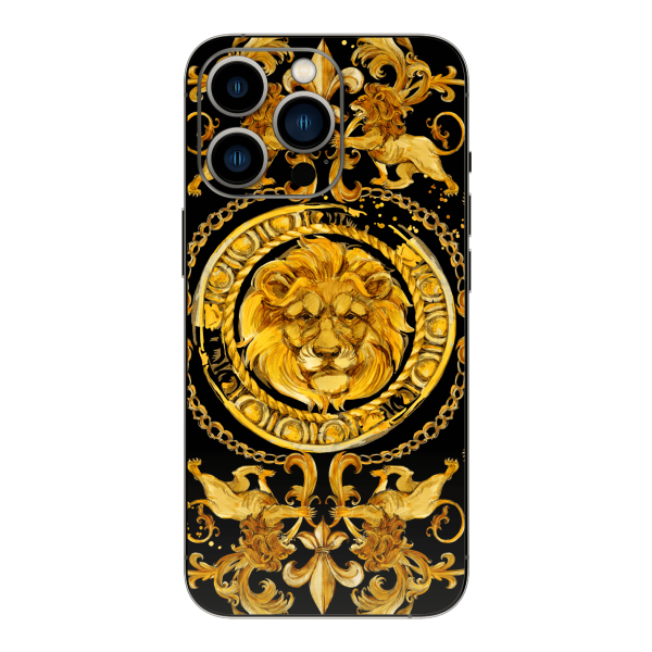 iPhone 13 Pro MAX SIGNATURE Baroque Gold Ornaments Skin Online Sale