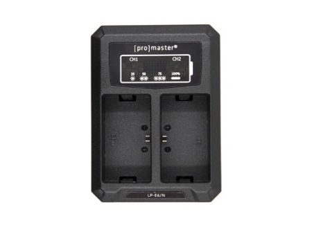 Promaster Dually Charger - USB for Canon LP-E6(N) Online Hot Sale