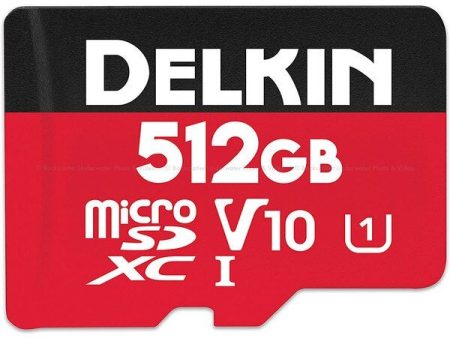 Delkin Devices 512GB Advantage microSDXC UHS-I (V30) Memory Card Sale